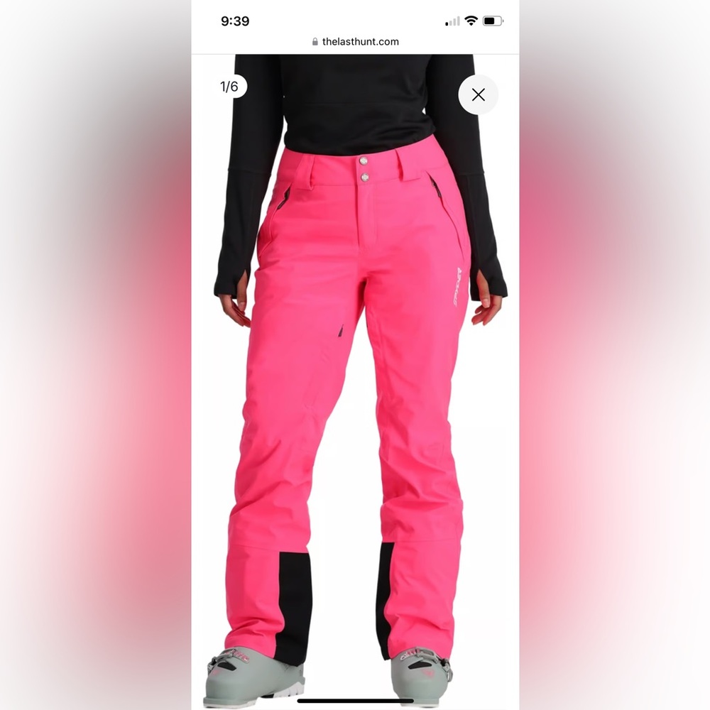 Spyder Pink Ski Pants